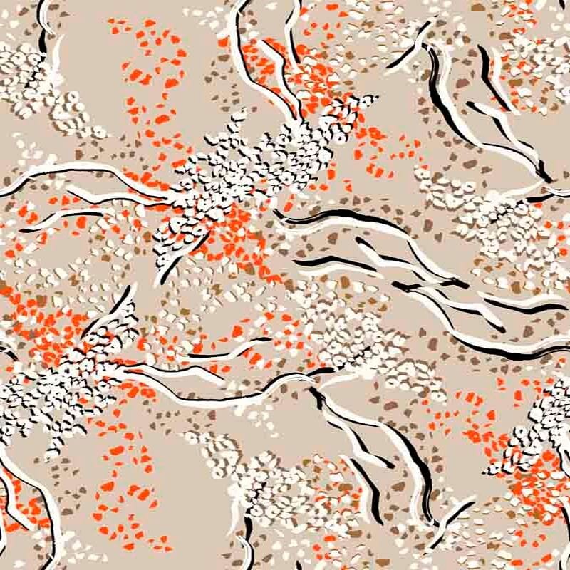 Pattern design animalier moderno - Patterntag