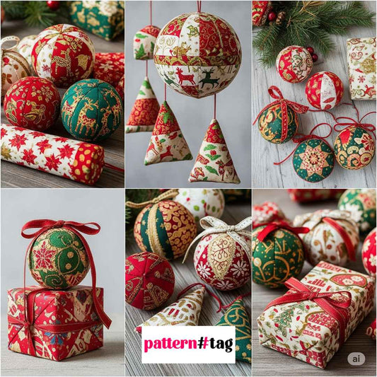 Artigianato Natalizio: Crea Decorazioni con Tessuti Stampati Esclusivi