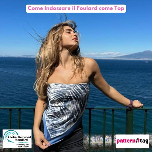 Come Indossare il Foulard come Top patterntag