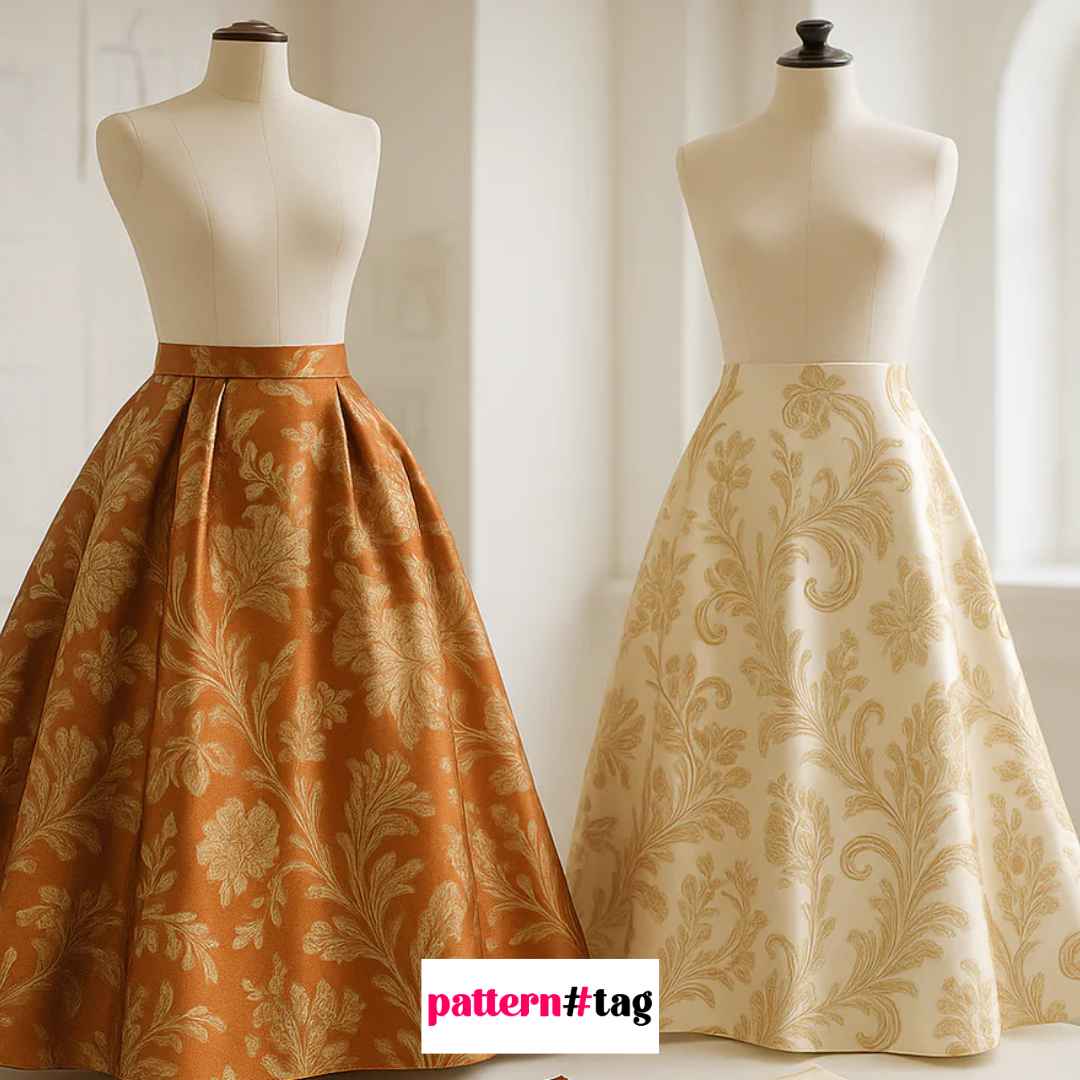 Come Creare Gonne Personalizzate con Patterntag in Duchesse e Raso Satin