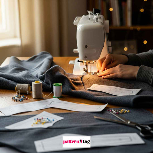 Come cucire un cappotto o pullover invernale usando i nostri pattern