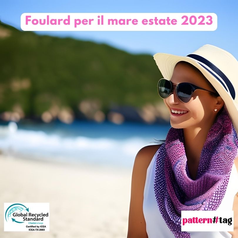 Foulard per il mare estate 2023 patterntag