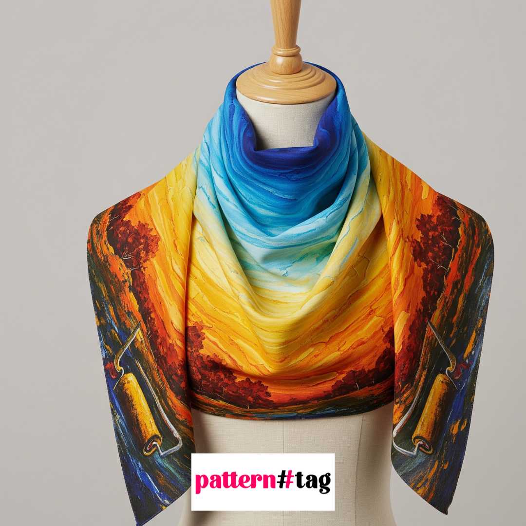 Foulard per Pittori: L’Accessorio Iconico con la Tua Opera 
