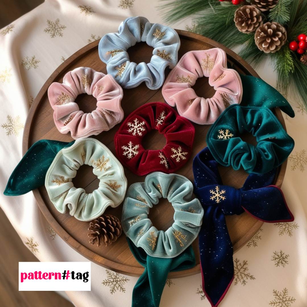 Gadget Natalizi Personalizzati: Scrunchies e Foulard per il tuo Brand