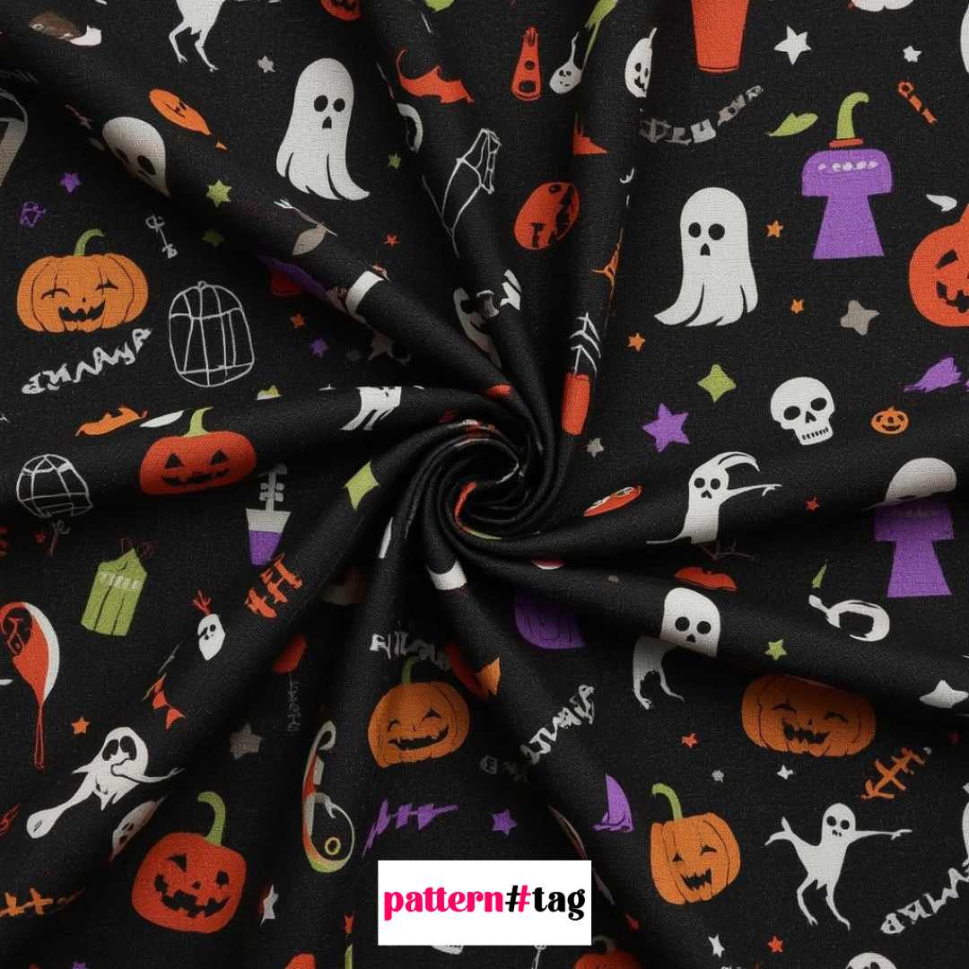 Halloween arriva sui tuoi tessuti: crea design unici con Patterntag