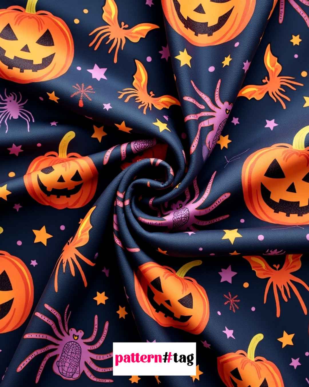 Halloween arriva sui tuoi tessuti: crea design unici con Patterntag