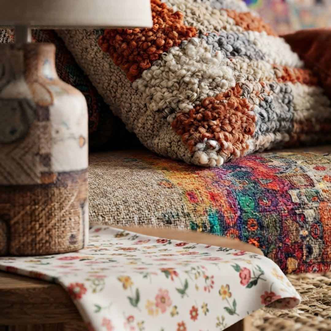 La Matericità nell’Interior Design: il Tessuto Torna Protagonista