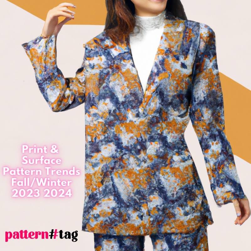 Print surface Pattern Trends Fall Winter 2023 2024