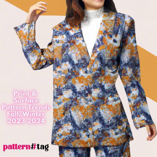 Print surface Pattern Trends Fall Winter 2023 2024