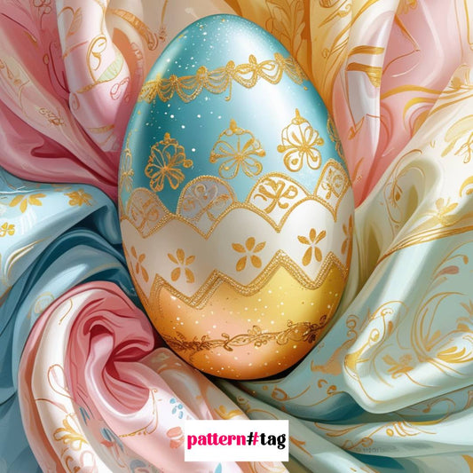 Tessuti Personalizzati per Incartare le Uova di Pasqua per Aziende Dolciarie e Pasticcerie