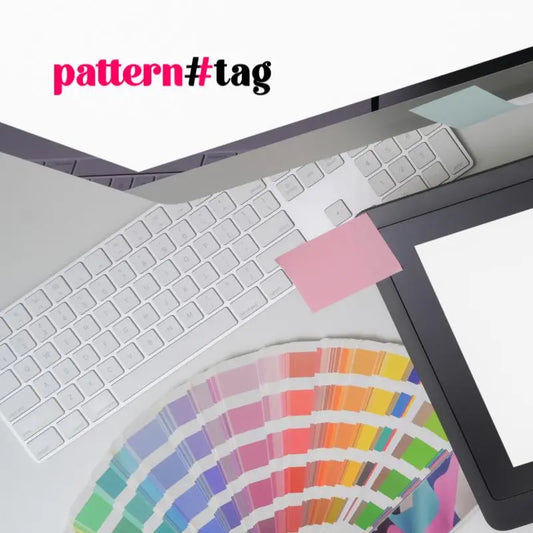 Textile design surface pattern in high resolution digital download on Patterntag