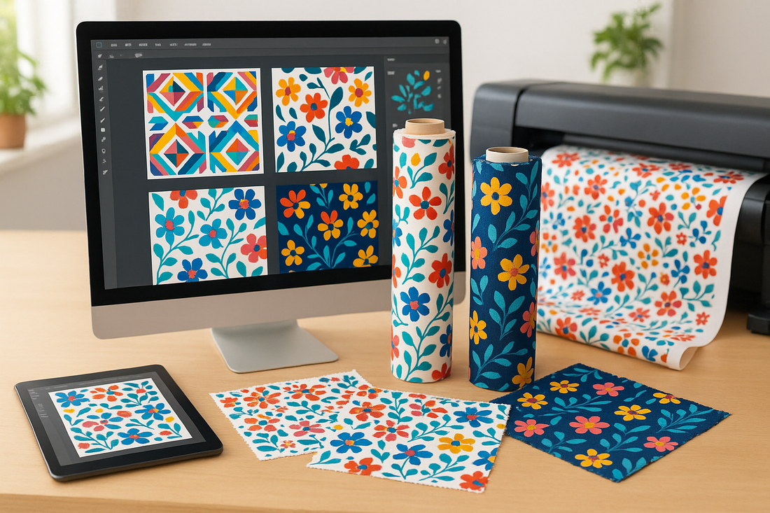 Come Creare e Stampare i Tuoi Pattern AI su Tessuto con Patterntag