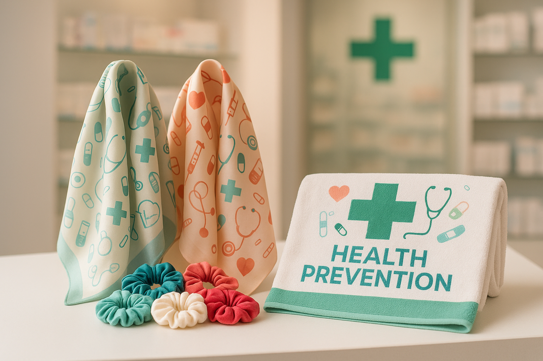 Gadget tessili per eventi sanitari: come promuovere la prevenzione in farmacia