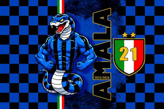 Telo da Mare Spugna Scudetto Inter 70x140