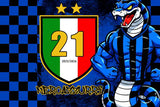 Striscione Inter Scudetto 2025  150x500