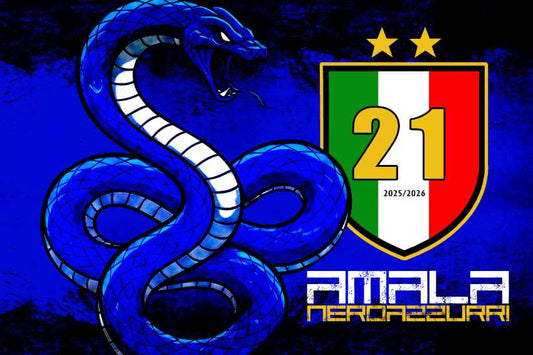 Bandierone Inter Scudetto 2026 150x230