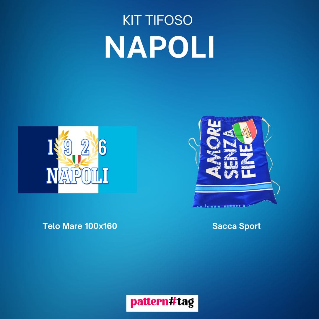 Kit Tifoso Napoli 4 Scudetto 2025