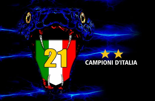 Telo da Mare Spugna Scudetto Inter 70x140
