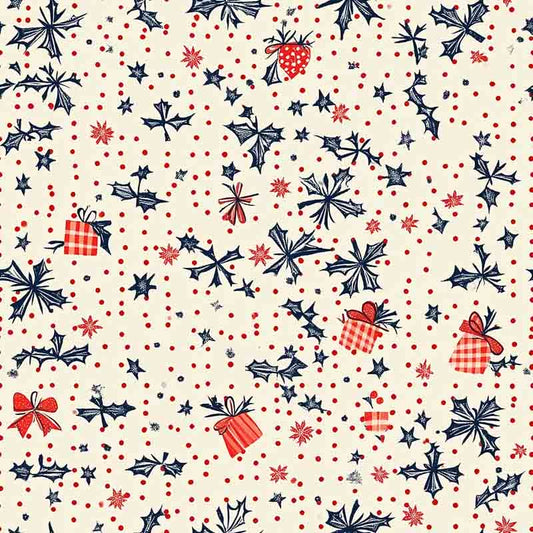 Stampa Pattern design Regali di Natale Vintage