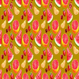 Pattern design conversational moderno frutta anguria - Patterntag