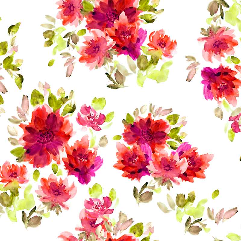 Stampa Surface Pattern design flowers modern