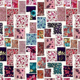 Pattern design flowers fiori rettangoli - Patterntag