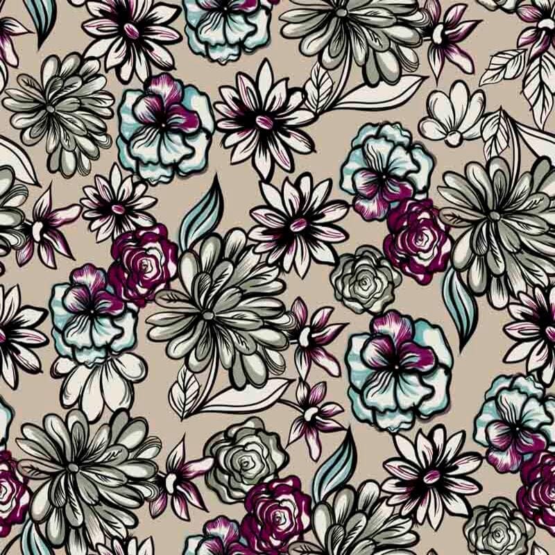 Surface Pattern design flowers modern - Patterntag