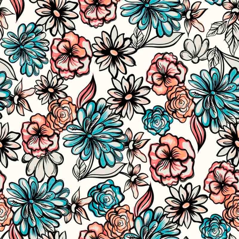 Surface Pattern design flowers modern - Patterntag