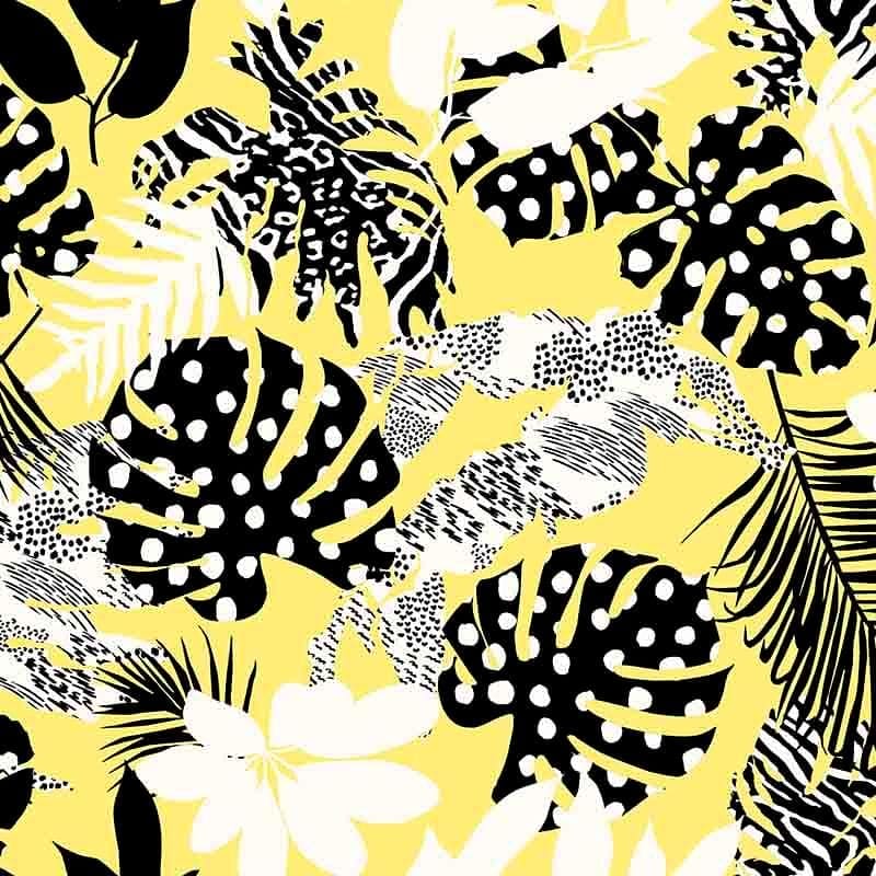 Pattern design tropical fiori moderno - Patterntag