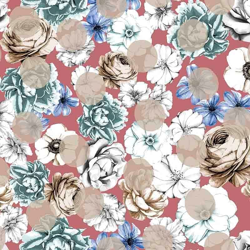 Pattern design flowers fiori raffinato - Patterntag