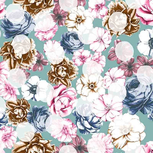 Pattern design flowers fiori raffinato - Patterntag