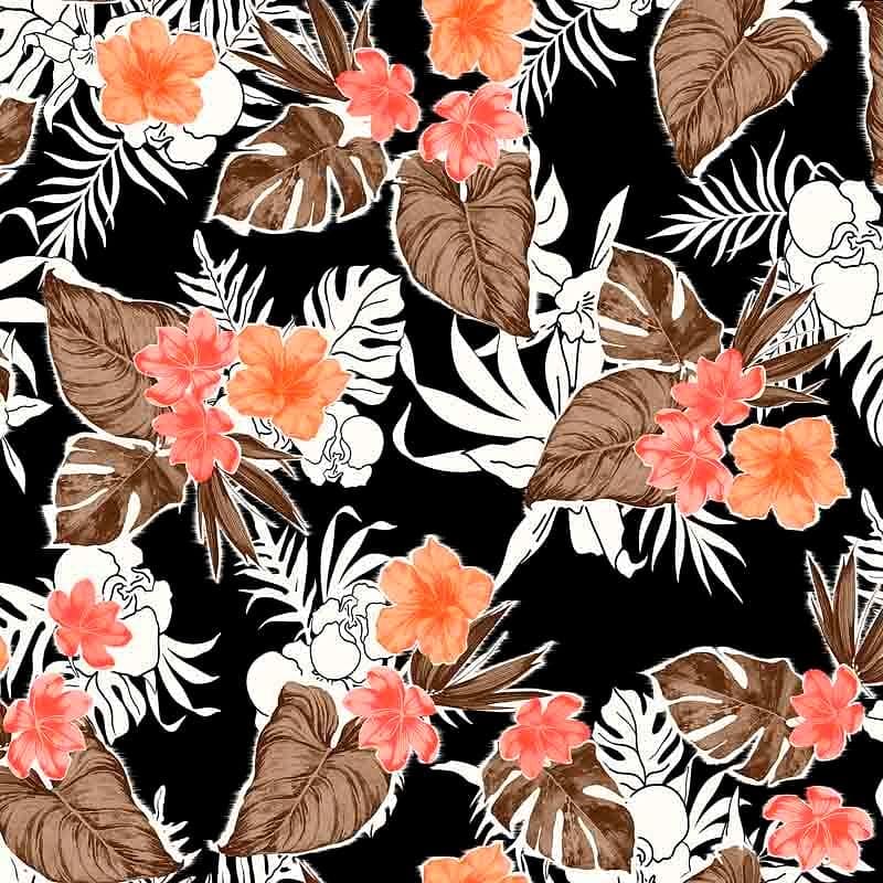 Pattern design tropical moderno - Patterntag