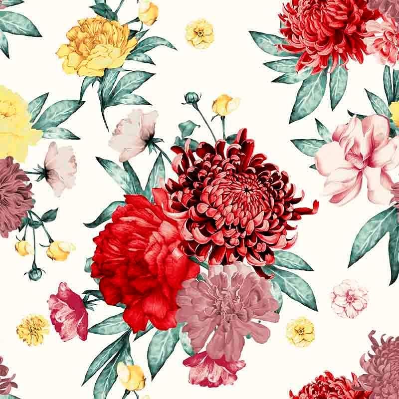 Pattern design flowers fiori raffinato - Patterntag