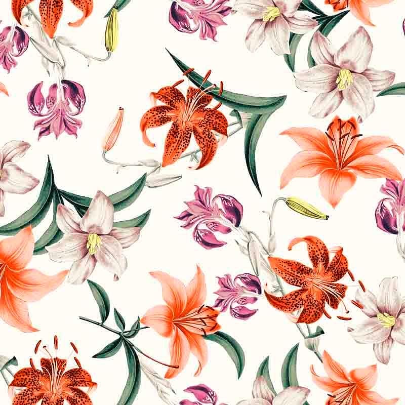 Pattern design flowers fiori raffinato - Patterntag