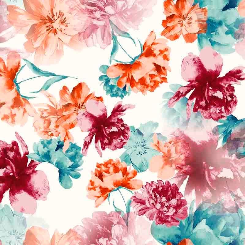 Pattern design flowers fiori raffinato - Patterntag