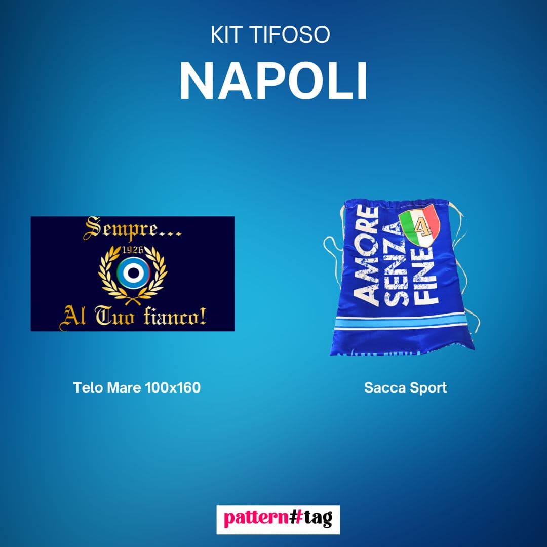 Kit Tifoso Napoli 4 Scudetto 2025