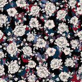 Pattern design flowers fiori raffinato - Patterntag