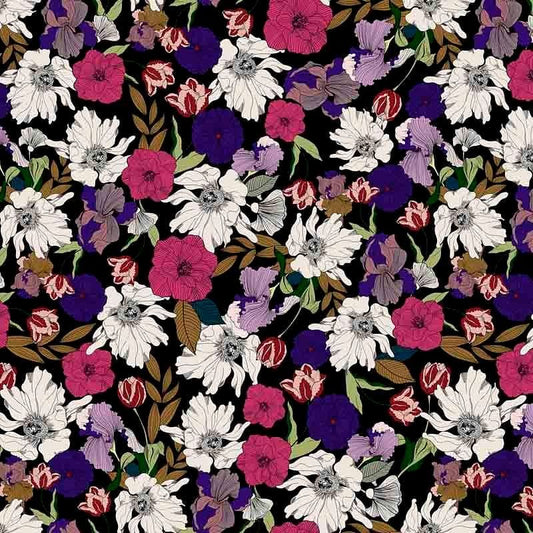 Pattern design flowers fiori raffinato - Patterntag