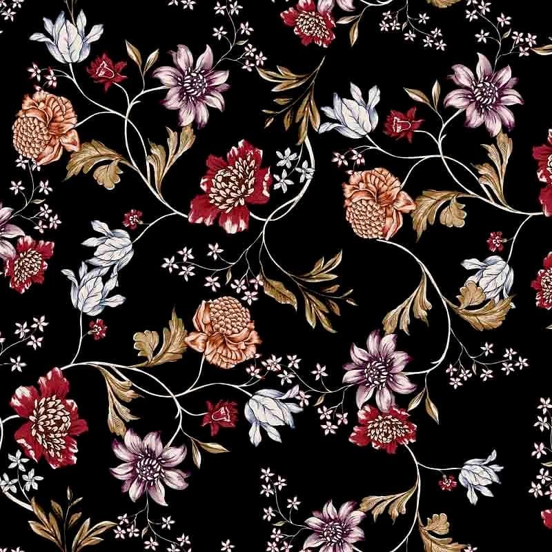 Pattern design flowers fiori raffinato - Patterntag