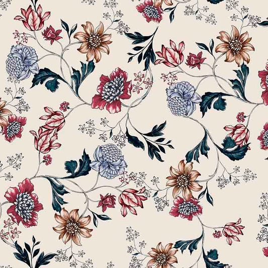 Pattern design flowers fiori raffinato - Patterntag