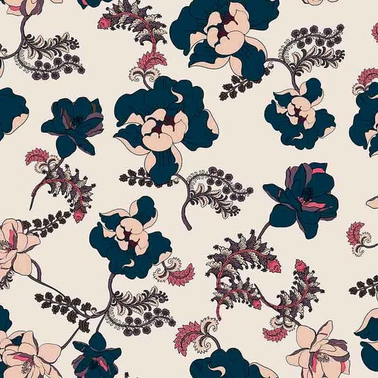 Pattern design flowers fiori raffinato - Patterntag