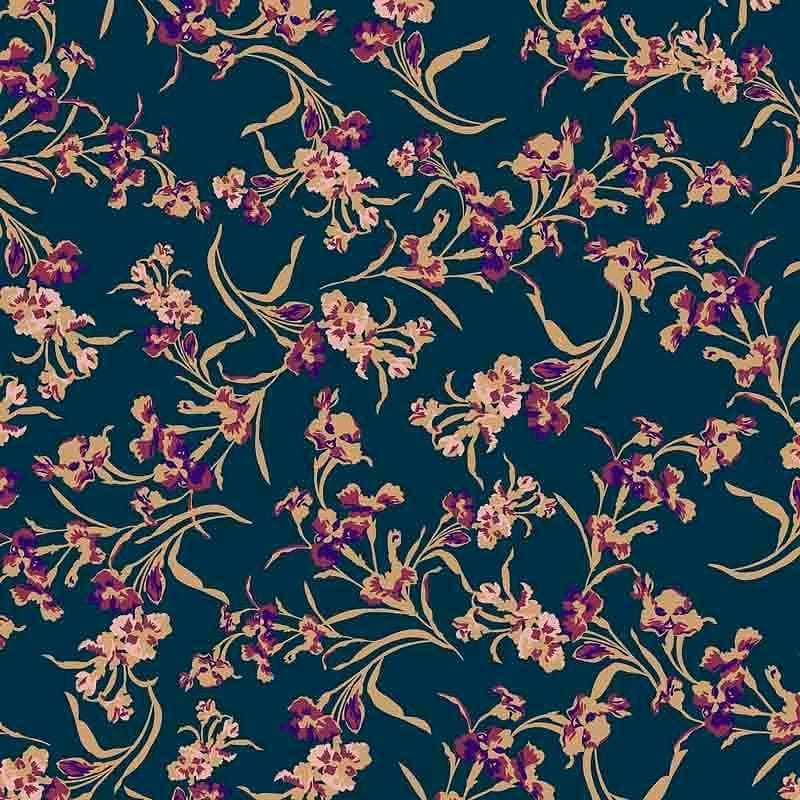 Pattern design flowers fiori raffinato - Patterntag