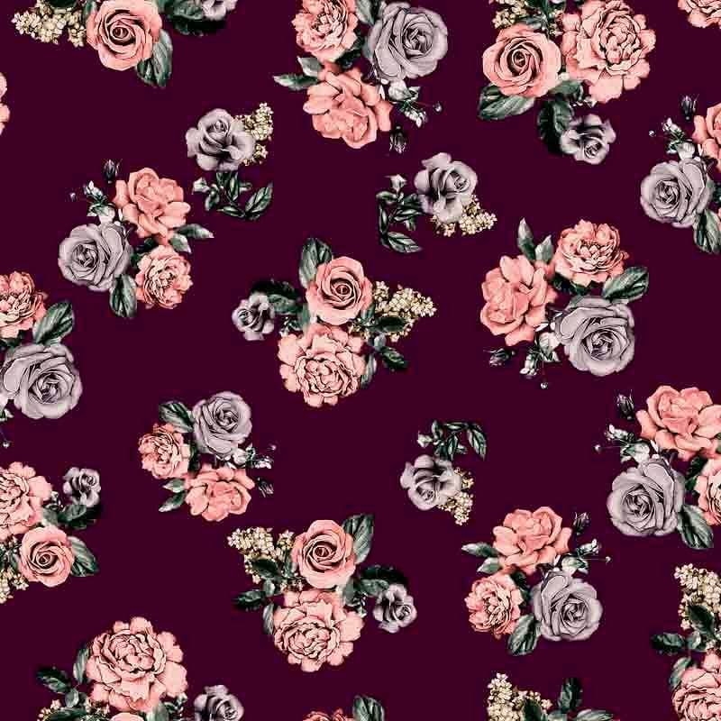 Pattern design flowers fiori raffinato - Patterntag