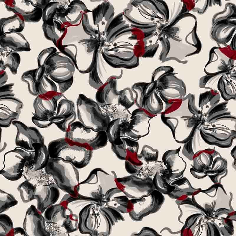 Pattern design flowers fiori moderno - Patterntag