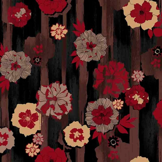 Stampa del Surface Pattern design flowers modern