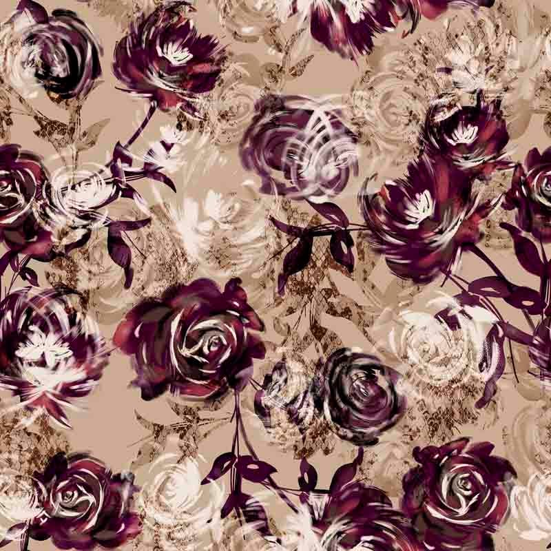 Stampa Surface Pattern design flowers elegant