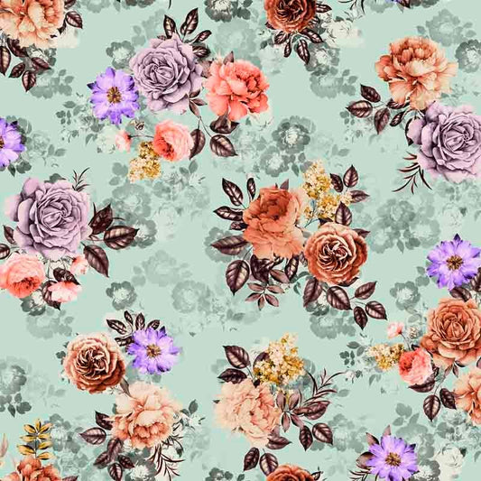 Stampa Surface Pattern design flowers elegant