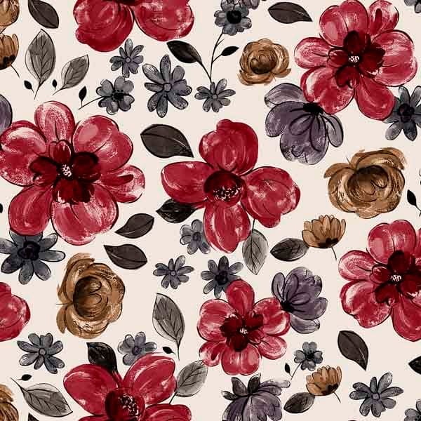 Stampa Surface Pattern design flowers elegant