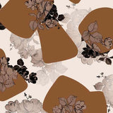 Stampa Surface Pattern design flowers futuristic