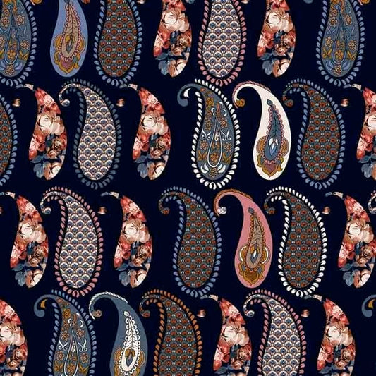 Stampa Surface Pattern design paisley artistico